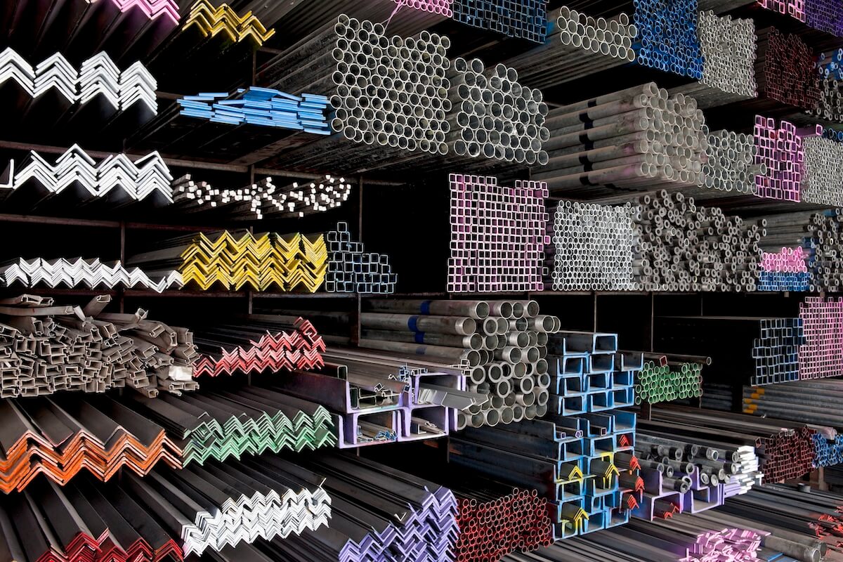 Metal construction supplies